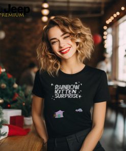 Rainbow Kitten Surprise Kitty Folk Crewneck shirt