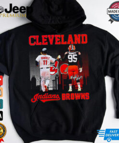 Ramirez Garrett Cleveland Guardians Browns signature shirt