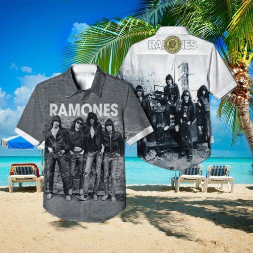 Ramones Debut Album Hawaiian Shirt