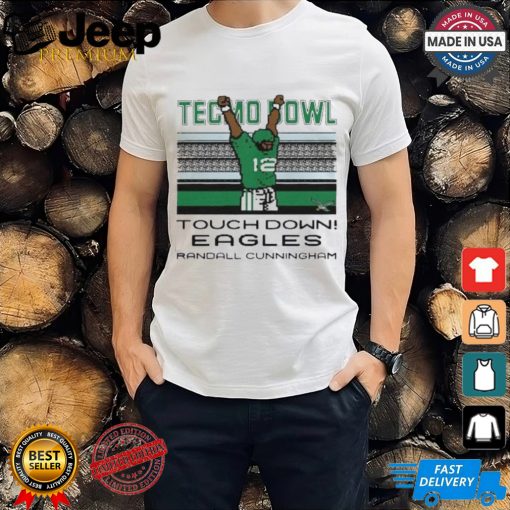 Randall Cunningham Philadelphia Eagles Tecmo Bowl Retired Player shirt