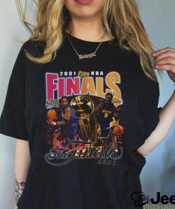 Rare Vintage 2001 Nba Finals Kobe Iverson Shirt