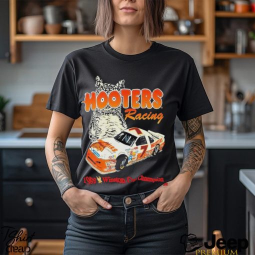 Rare Vintage Hooters Racing 1992 Winston Cup Champion Shirt