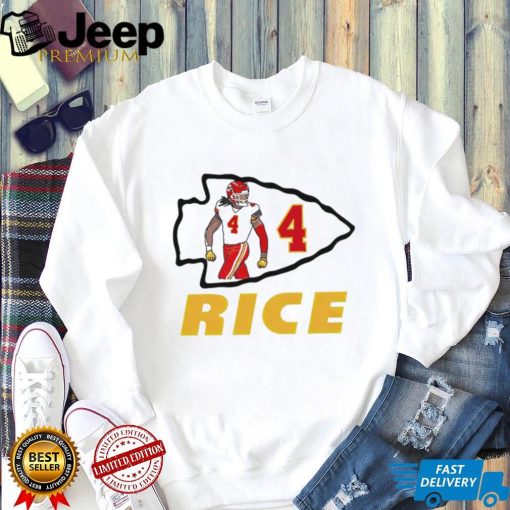 Rashee Rice Kansas City Chiefs logo shirt