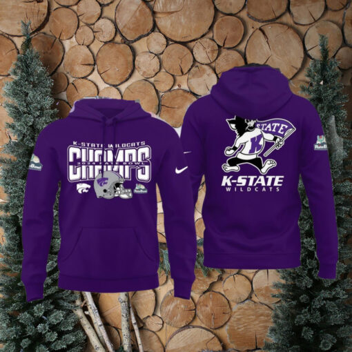 Rate Bowl Champions 2024 For K State Wildcats For Fans Logo Teams Limited Hoodie