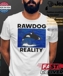 Rawdog Reality Killer Whale T shirt