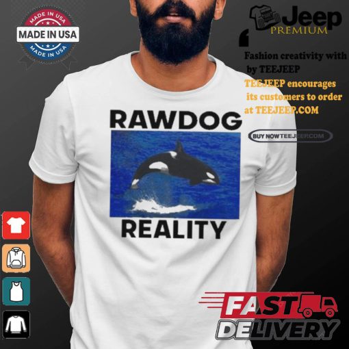 Rawdog Reality Killer Whale T shirt