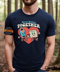 Rc & Pizza we’re better together shirt