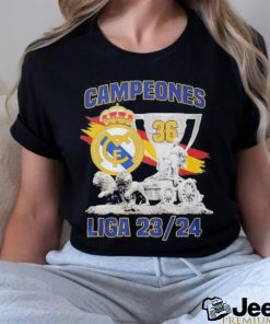 Read Madrid Hala Madrid 2023 2024 La Liga Champions T Shirt