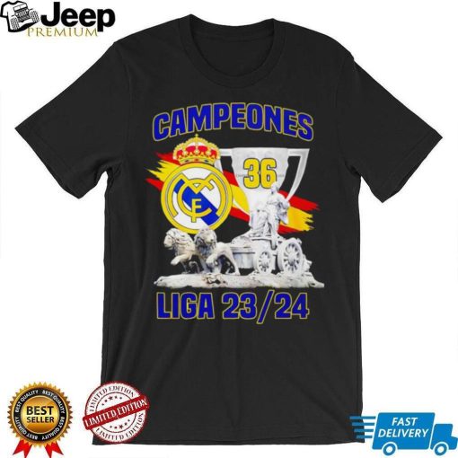 Real Madrid CF Campeones Liga 23 24 cup shirt