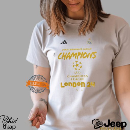 Real Madrid Champions League 2024 Champions shirt