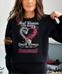 Real Women Love Baseball Smart Women Love The Cleveland Guardians Let’s Go Guardians 2024 Shirt