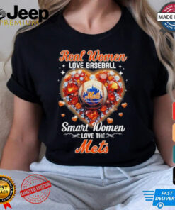 Real Women Love Baseball Smart Women Love The New York Mets X Vintage Diamonds Shirt