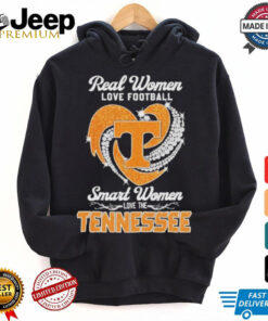 Real Women Love Football Smart Women Love The Tennessee Volunteers Football Diamonds Shirt