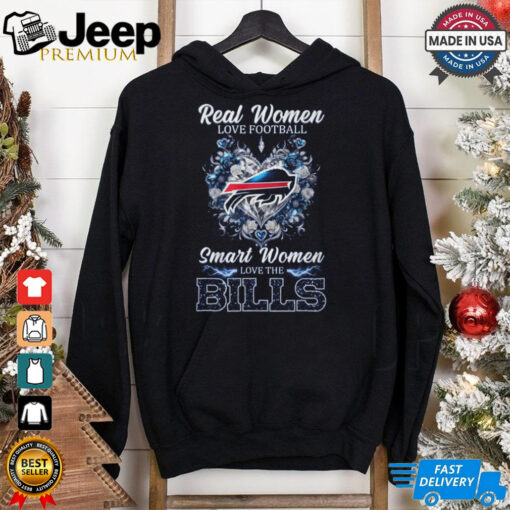 Real women love football smart women love the Bills shirt