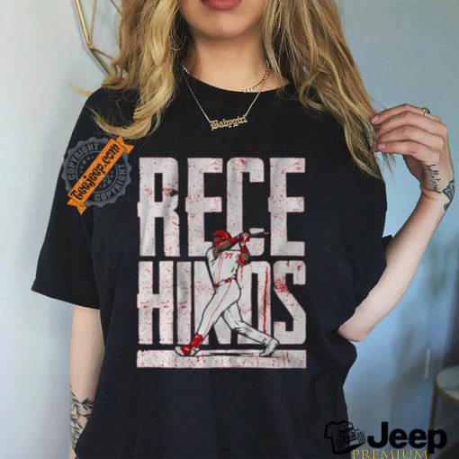 Rece Hinds Slugger Swing T shirt