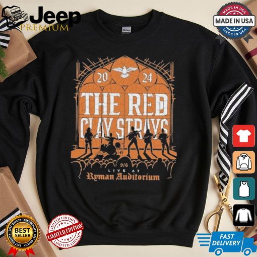 Red Clay Strays In Nashville, TN On September 6 2024 Tour Shirt