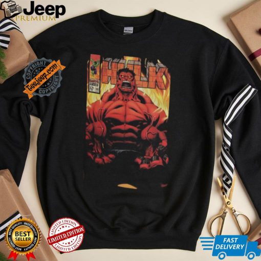 Red Hulk Shirt Captain America Brave New World 2025 Comic Book Shirt Thunderbolt Ross T Shirt Marvel Gifts Holiday Gift