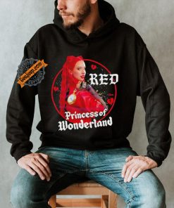 Red Princess of Wonderland broken hearts shirt