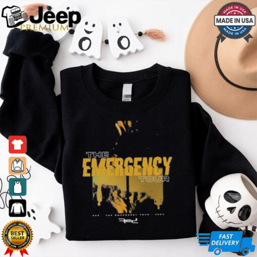 Red The Emergency Tour 2024 T Shirt