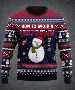 Red Wine Snowman How To Avoid A Meltdown Ugly Christmas Sweater