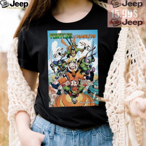 Reenage mutant ninja turles naruto notr final art 2024 shirt