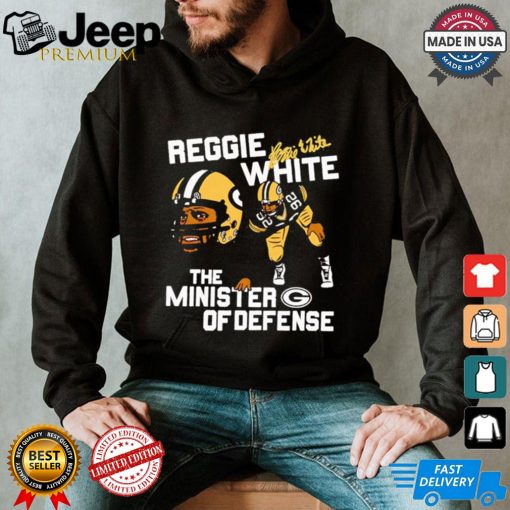 Reggie White the minister of defense Packers shirt