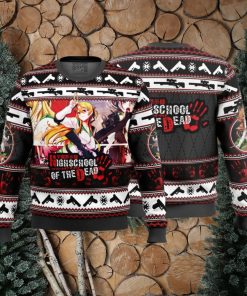 Rei Miyamoto Highschool Of The Dead Ugly Christmas Sweater