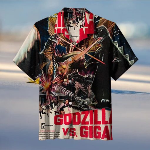 Release Of Godzilla Vs. Gigan Universal Hawaiian Shirt