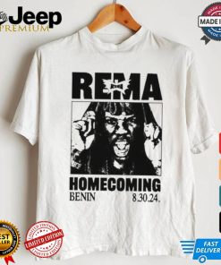 Rema Homecoming Benin 8.30.24 T shirt