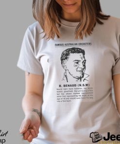 Remembering Benaud In His Early Cricket Career This T shirt