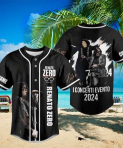 Renato Zero I Concerti Evento Tour 2024 Custom Baseball Jersey