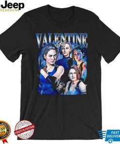 Resident Evil video games Jill Valentine character shirt