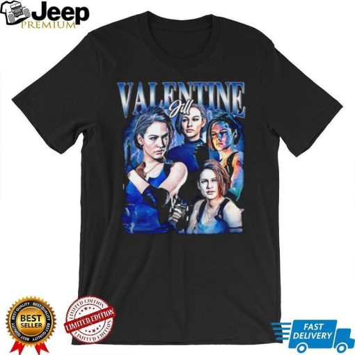 Resident Evil video games Jill Valentine character shirt