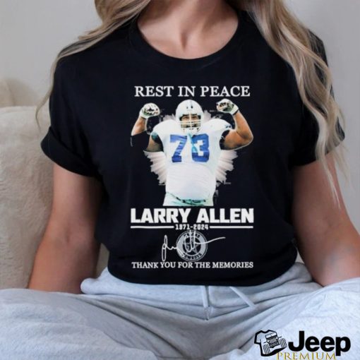 Rest In Peace Larry Allen Thank You For The Memories Shirt