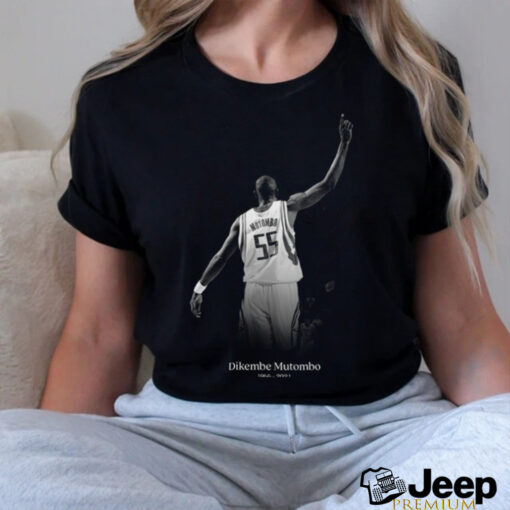 Rest In Peace NBA Star Dikembe Mutombo 1966 2024 t shirt