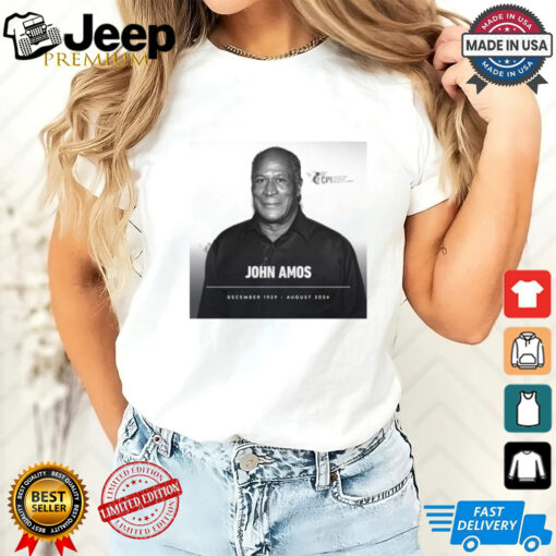 Rest In Peace the pioneering actor John Amos December 1939 August 2024 t shirt