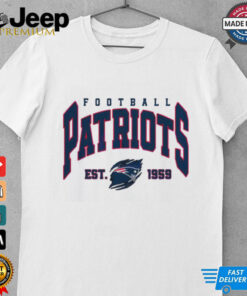 Retro 1959 New England Patriots NFL Art T Shirt