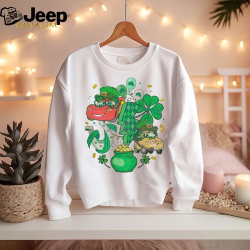 Retro Cars St Patrick Day Lightning Mcqueen shirt