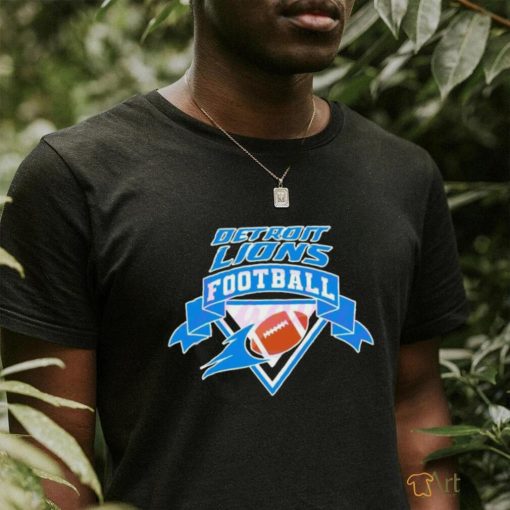 Retro Detroit Lions Football NFL Team Shirt