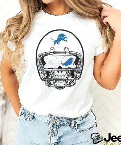 Retro Detroit Lions Skull Helmet 2024 Shirt