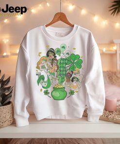 Retro Disney Princess St Patricks Day shirt