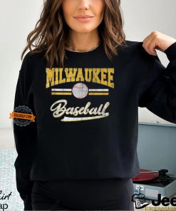 Retro Game Day Vintage Milwaukee Baseball T Shirt