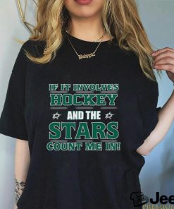 Retro Hockey & Dallas Stars Fan T Shirt