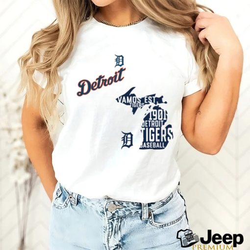 Retro MLB Detroit Tigers shirt