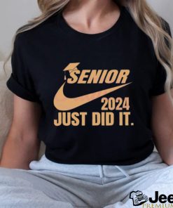 Retro senior 2024 just did it nike shirt