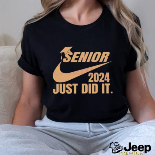 Retro senior 2024 just did it nike shirt