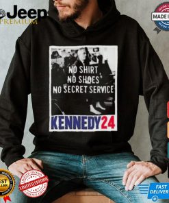 Rfk no shirt no shoes no secret service kennedy 24 shirt