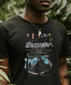 Rhapsody Of Fire Challenge The Wind EU Tour 2024 Poster Shirt