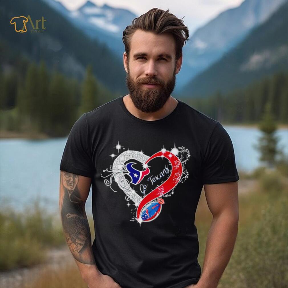 Texans rhinestone cheap shirt