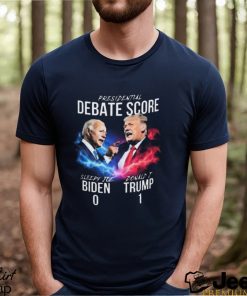 Official Presidential Debate Trump 1 Biden 0 shirt